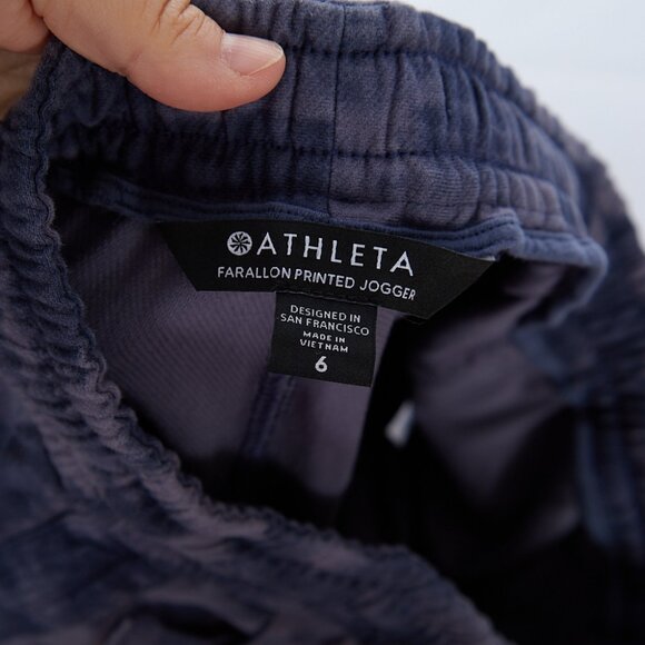 Athleta Farallon Printed Jogger Women's Size 6 - Picture 6 of 8